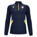 Plympton CC - FRASER 1/4 ZIP TOP NAV/YEL