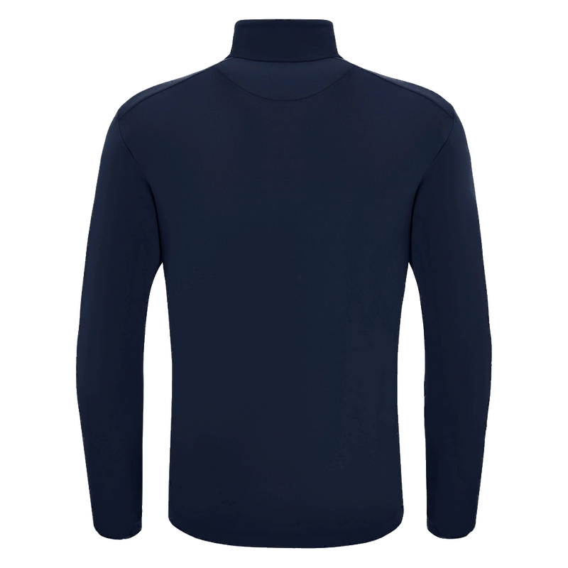 Plympton CC - FRASER 1/4 ZIP TOP NAV/YEL
