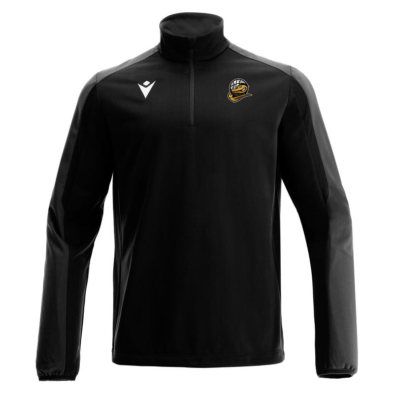 Chiswick Gators Basketball Club - ARNO 1/4 ZIP TOP BLK/DGRY
