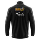 Chiswick Gators Basketball Club - ARNO 1/4 ZIP TOP BLK/DGRY