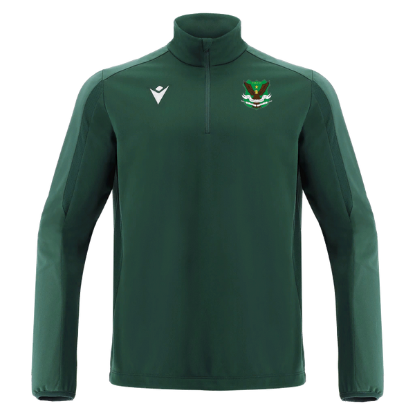 Crawley Eagles CC - ARNO 1/4 ZIP TOP BGRN/LBGRN