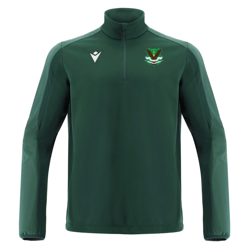 Crawley Eagles CC - ARNO 1/4 ZIP TOP BGRN/LBGRN