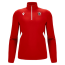 Feltham Town Seniors - Piave 1/4 Zip Top RED/WHT