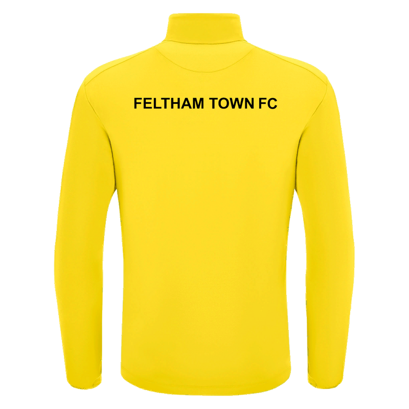 Feltham Town Staff - Piave 1/4 Zip Top YEL/BLK