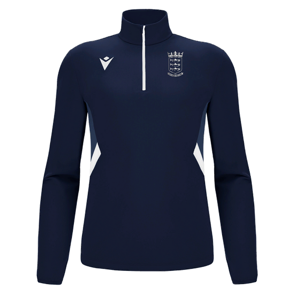 Tiffin School - PIAVE 1/4 ZIP TOP NAVWHT