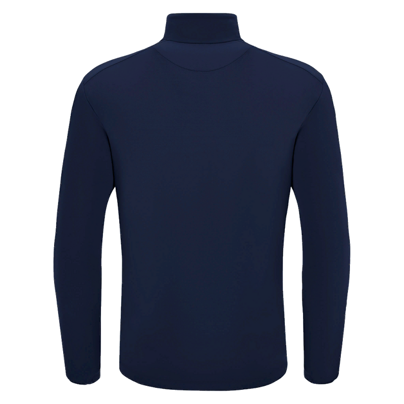 Plympton CC - PIAVE 1/4 ZIP TOP NAV/YEL