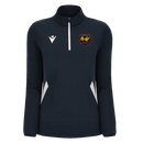 Plympton CC - MAIRA 1/4 ZIP TOP NAV/WHT