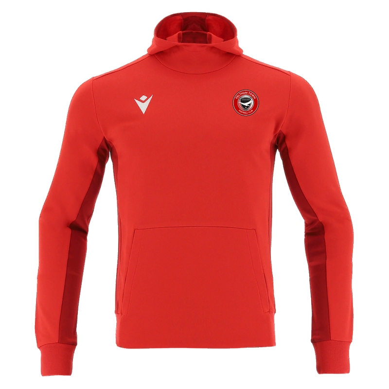 Feltham Town Seniors - Electro Hoodie RED/DRED