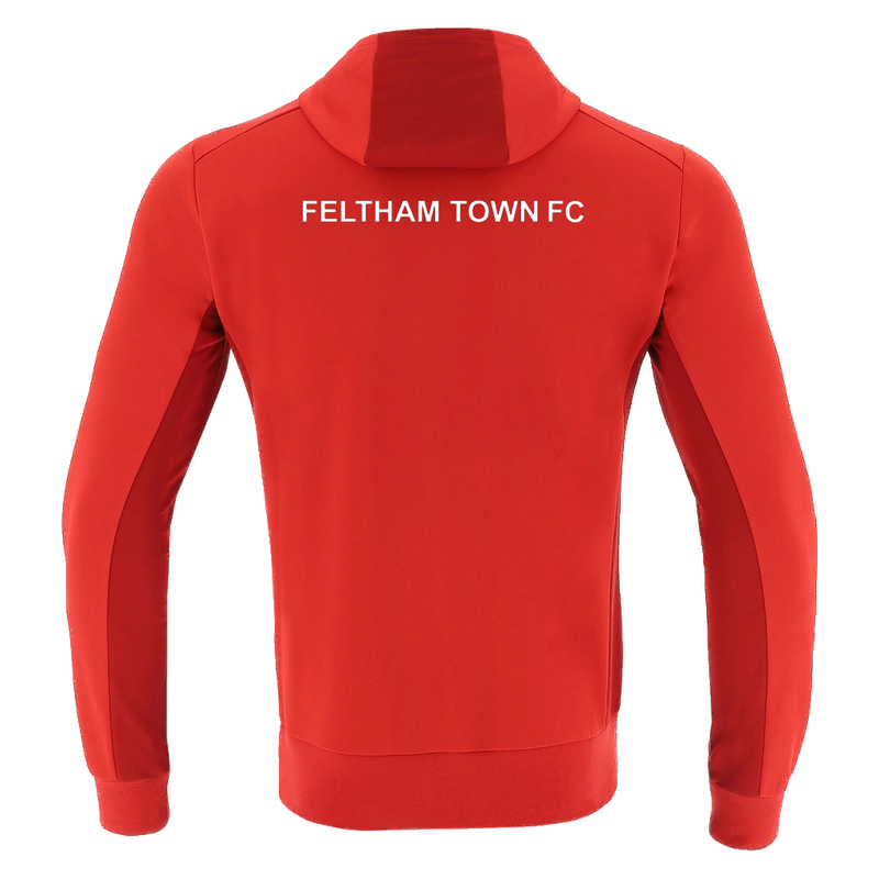 Feltham Town Seniors - Electro Hoodie RED/DRED