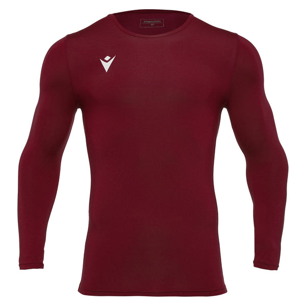 WHC - HOLLY TECH UNDERWEAR TOP LS CARDINAL