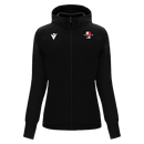 Cobham FC - DRUM FULL LENGTH ZIP WOMAN HOODIE BLK