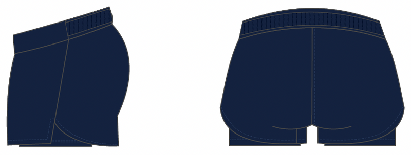 WHC - CAROLINA WOMEN SHORTS NAVY