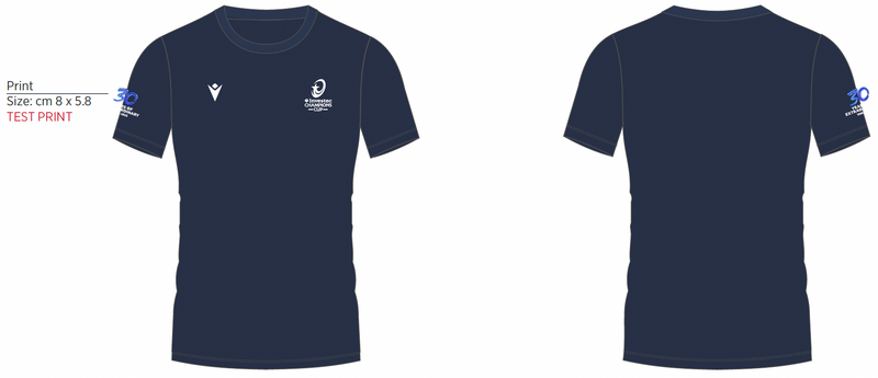 EPCR M24/25 CTTN T-SHIRT WHT SS SR