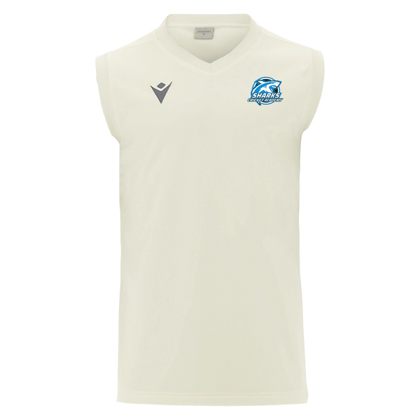 Sharks Cricket Academy - BROAD SLIPOVER OFF WHT