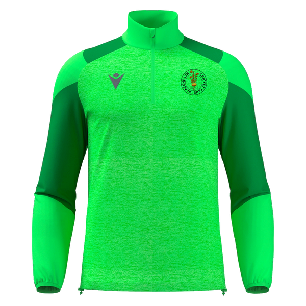 Blackheath CC - Cuzco 1/4 Zip Top NGRN / GRN
