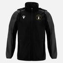 Holland Sports FC - ELBRUS FULL LENGTH ZIP RAINJACKET BLK/DGRY