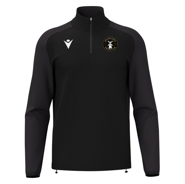 Holland Sports FC - ISEN 1/4 ZIP TOP BLK/BLK