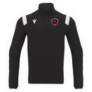 Spelthorne Spartans FC - GANGE 1/4 ZIP TOP BLK/WHT