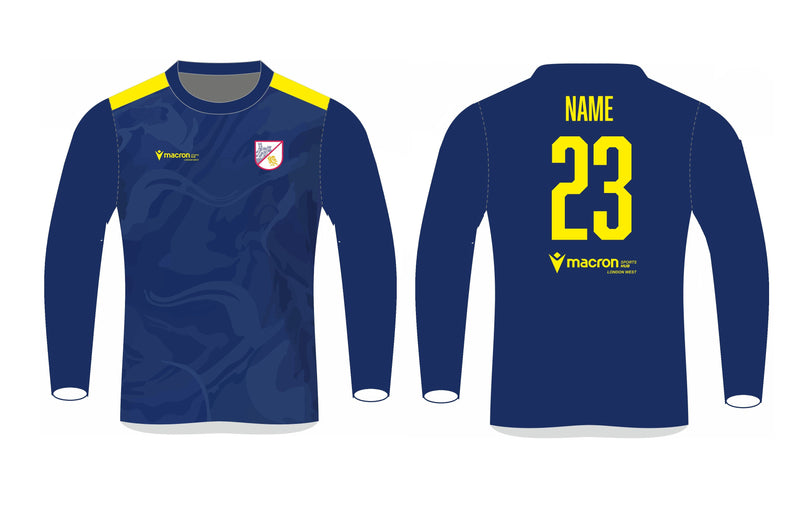 Plympton CC - COLOURED TOP L/S MENS