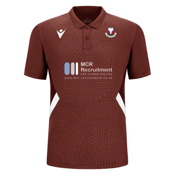 Uxbridge CC - Rap Polo CRD/WHT