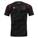 Spelthorne Spartans FC - RODDERS SHIRT BLK/RED SS