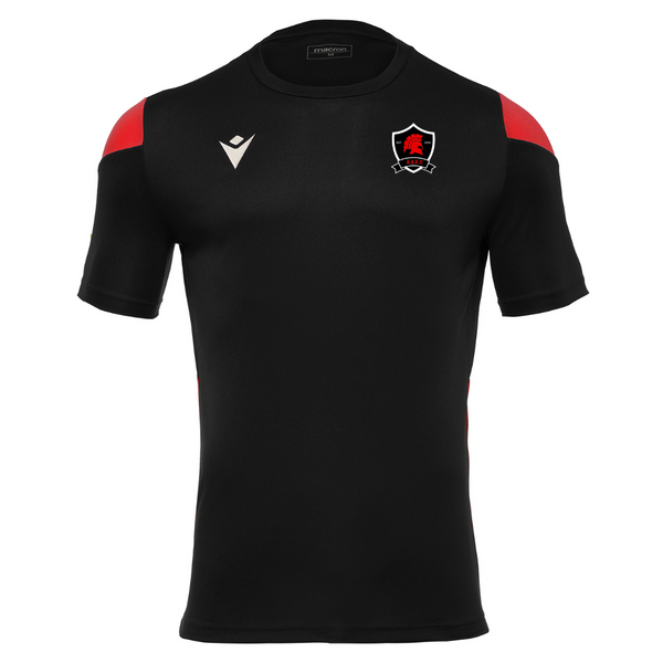 Spelthorne Spartans FC - POLIS SHIRT BLK/RED SS
