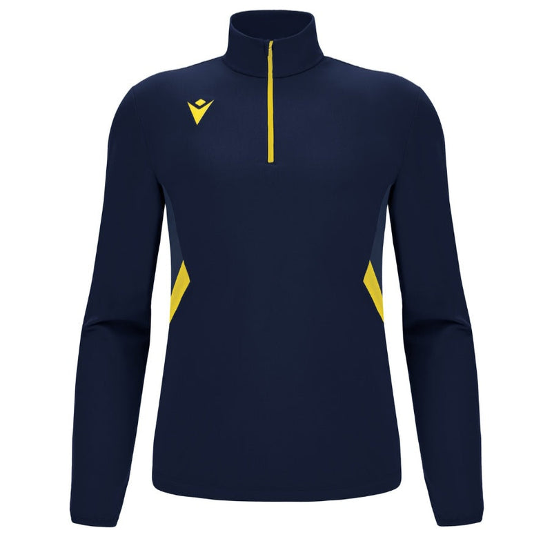 Reading CC (COLTS) PIAVE 1/4 ZIP navy/yellow