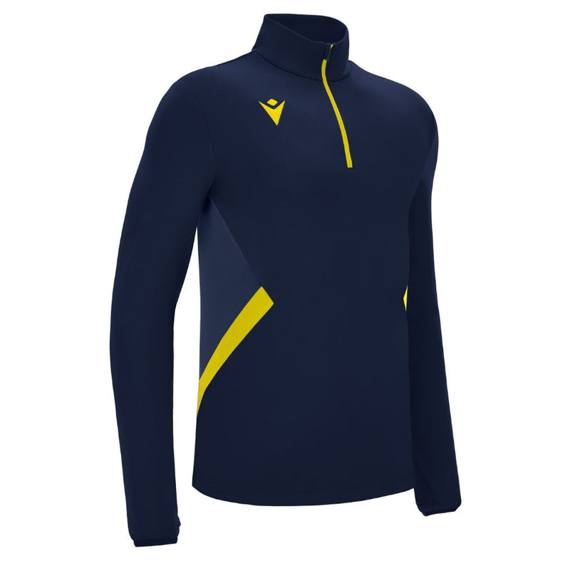 Reading CC (COLTS) PIAVE 1/4 ZIP navy/yellow