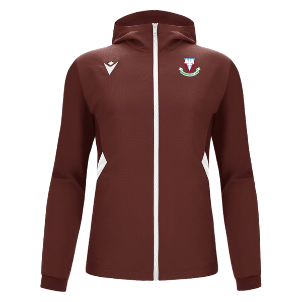 Uxbridge CC - Tiamat Full Zip Micro Hoody Top CRD/WHT