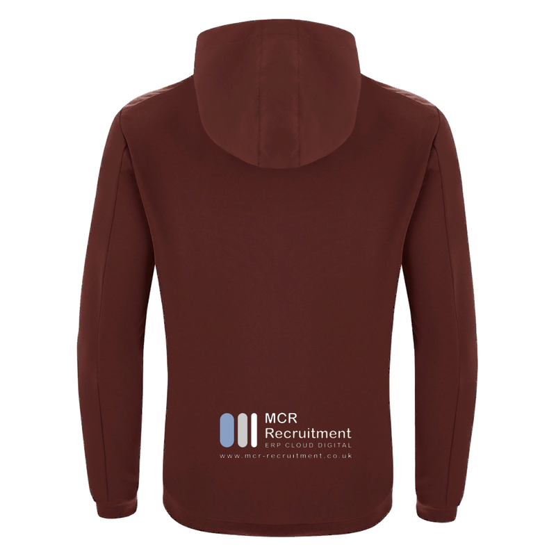 Uxbridge CC - Tiamat Full Zip Micro Hoody Top CRD/WHT