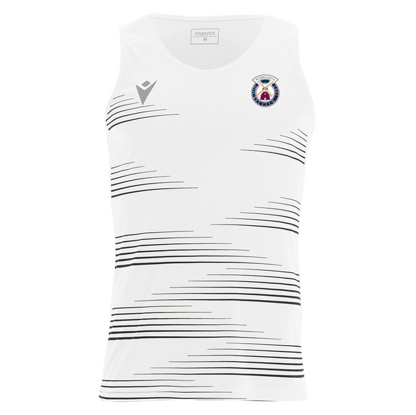 WHC - PERFORMANCE - DORIAN SINGLET WHT/BLK