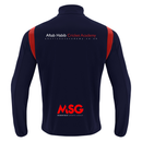 AH Cricket Academy - FUJIN FULL ZIP TOP NAV/RED