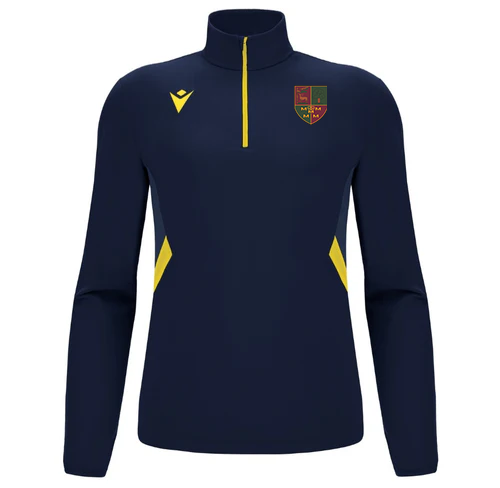 Reading CC (COLTS) PIAVE 1/4 ZIP navy/yellow